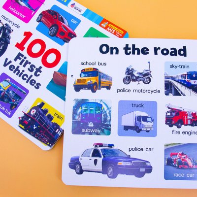 100 First Vehicles (Board Book)